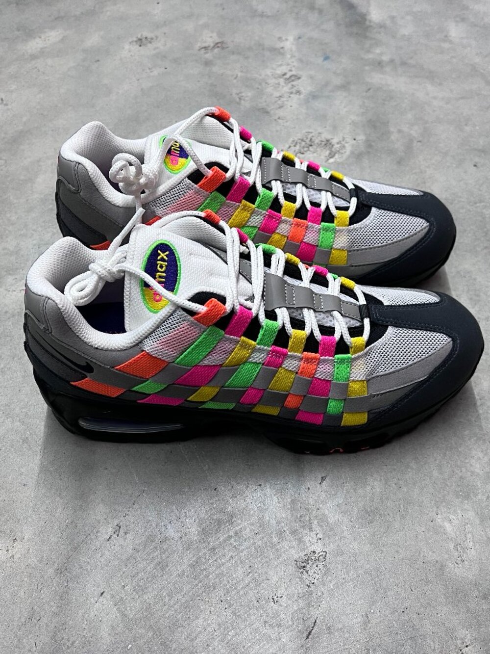 Nike Air Max 95 Woven Multi Men's IB3695 100 - New - Picture 3 of 6